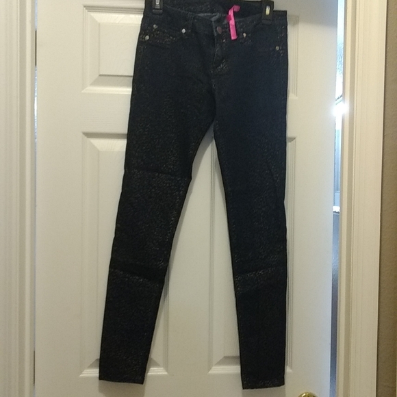 Tinseltown Jeans Tinseltown Blue Jeans With Gold Spots Poshmark